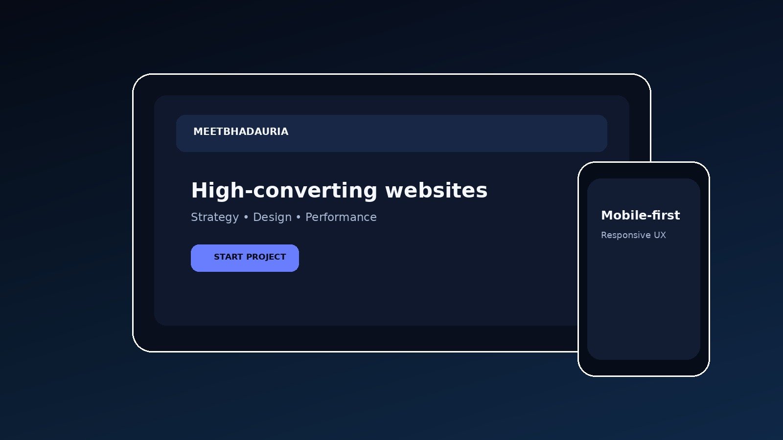 Web design project
